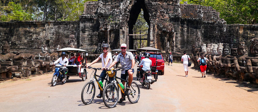 INT-C-CCCN08 8 Days Cambodia Bike Tour for Both Culture and Nature