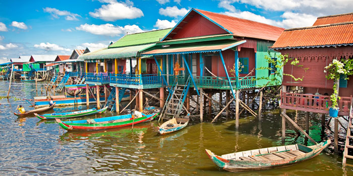 Floating villages of Tonle Sap Lake