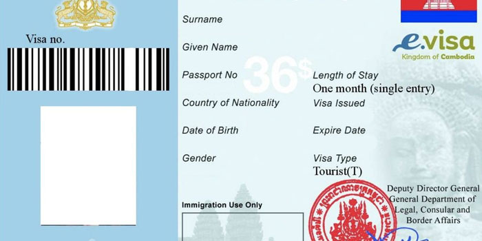 Cambodian E-visa Cambodian E-visa