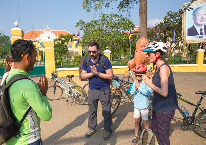 Greeting in Cambodia