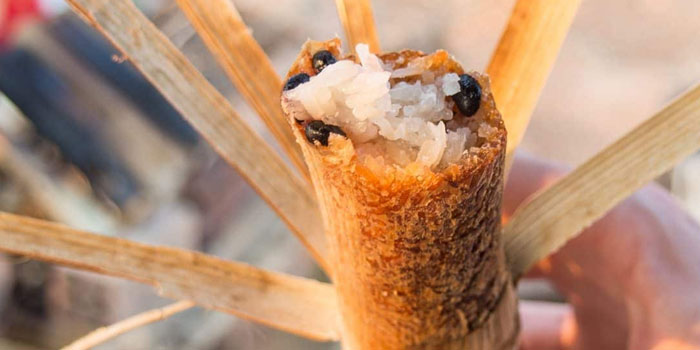 Cambodian bamboo sticky rice-Kralan kralan-bamboo-sticky-rice-in-cambodia