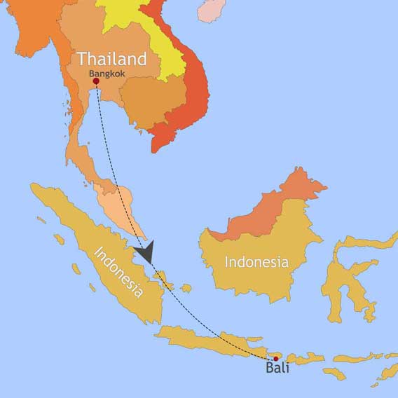 Thailand Bali Tour Itineraries