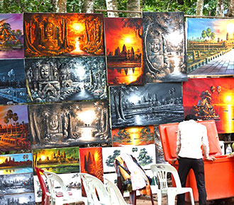 Cambodia Paintings