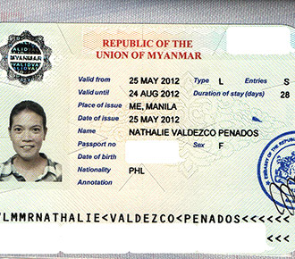 Myanmar Visa Requirements & Application