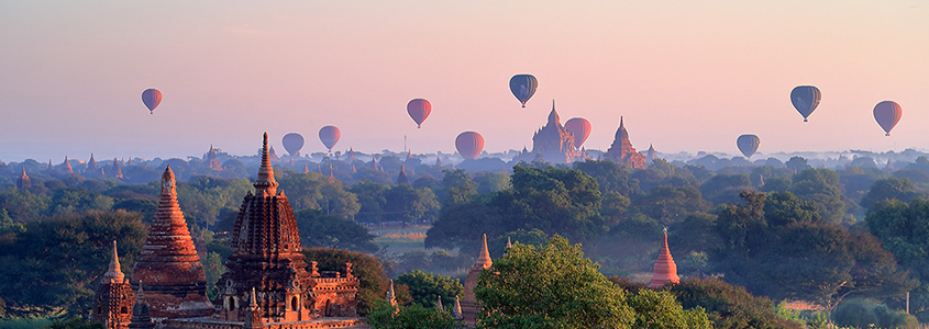 Which Pagoda is the Best Place to Shoot the Balloons in Bagan, Myanmar?